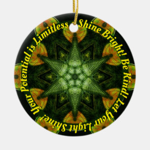 STARSEED Sticker Ceramic Tree Decoration