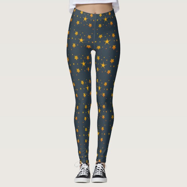 Starshine Nightsky   Leggings (Front)