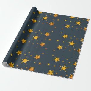Starshine Nightsky Wrapping Paper