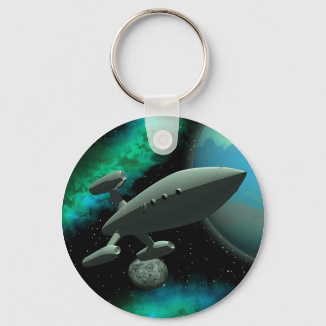 Starship Explorer Key Ring (Front)