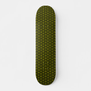 Starship Triangle - v2 - Black and Yellow Skateboard