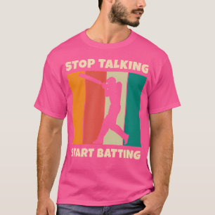 Start Batting For Cricket Sports Player Funny Cric T-Shirt