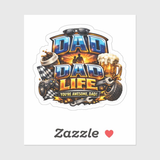 Start Dad’s day with coffee and a smile! (Sheet)