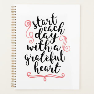 Start each day planner