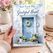 Start Each Day with a Grateful Heart Blue Door