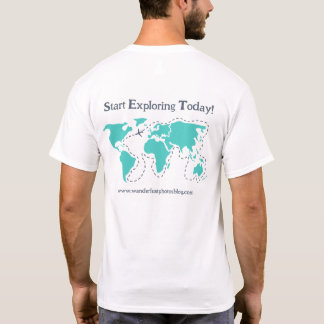 Start Exploring Today Men's Map T-Shirt