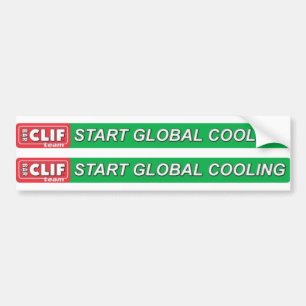 Start Global Cooling Top Tube Logo Bumper Sticker