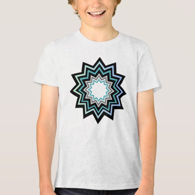 start logo 2 Tri-Blend shirt (Front)