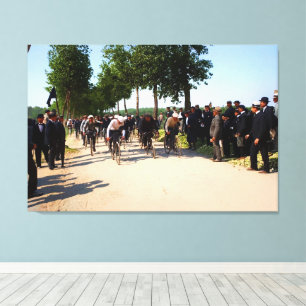 Start of The First Tour de France Circa 1903 Canvas Print