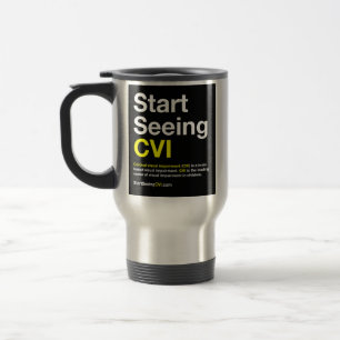 Start Seeing CVI itinerant/travel mug