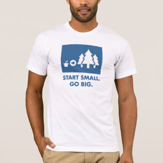 Start Small. Go Big. (Mens) T-Shirt