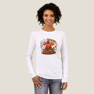 Start Small Grow Big Band Volcano White Long Sleev Tri-Blend Shirt