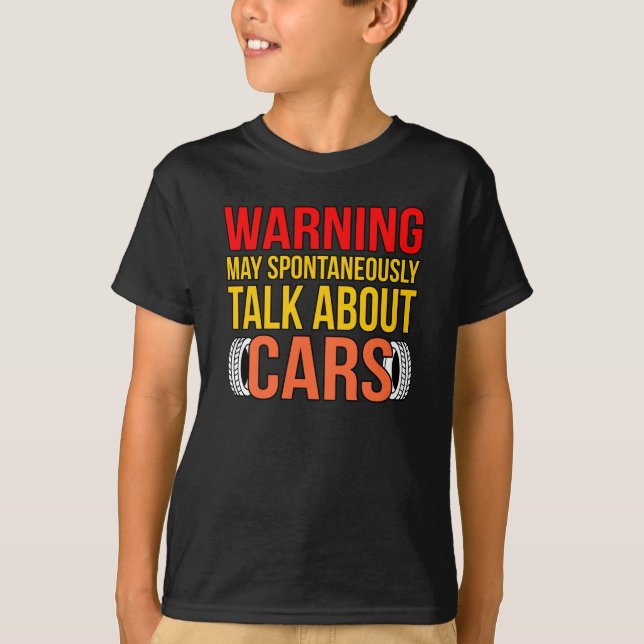 Start Talking About Cars Mechanics Auto Mechanic G T-Shirt (Front)