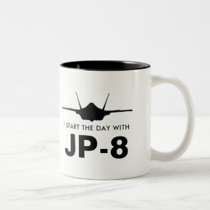 Start the Day with JP-8 F-35 Lightning Mug