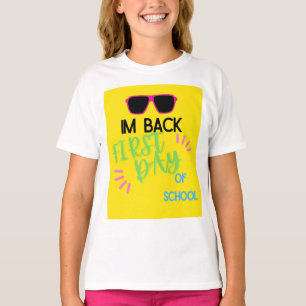 Start the Year in Style and Confidence" "First Day T-Shirt