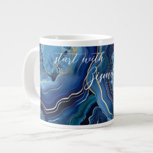 Start With Bismillah Large Coffee Mug
