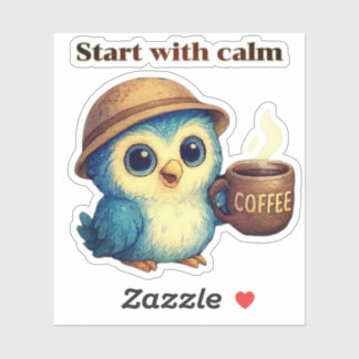 Start with Calm – Cute Owl Coffee