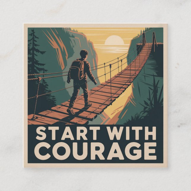 Start With Courage Loyalty Card (Front)