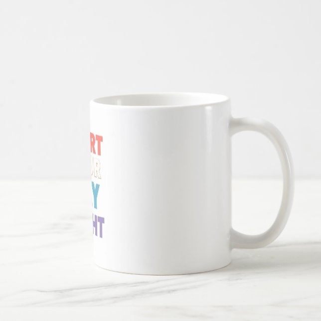 "Start Your Day Right" Ceramic Mug - Inspiring and (Right)