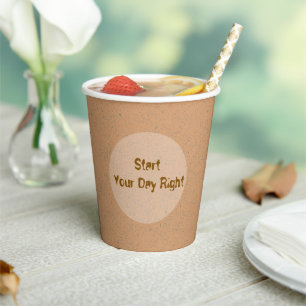 Start Your Day Right - Inspirational Coffee Cup