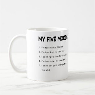 Start your day with a dose of humour! This unique Coffee Mug