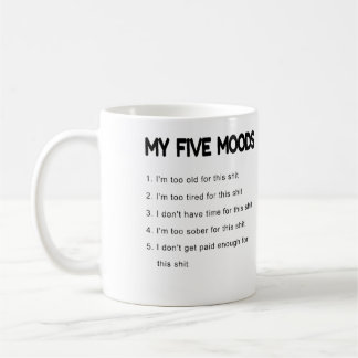 Start your day with a dose of humour! This unique  Coffee Mug