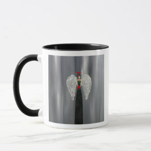 Start your day with this beautiful angel mug.  mug