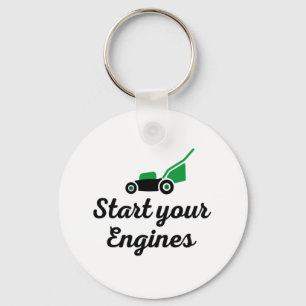 Start your Engines Key Ring