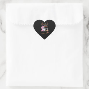 Started Out As A Harmless Hobby Custom Gift Heart Sticker