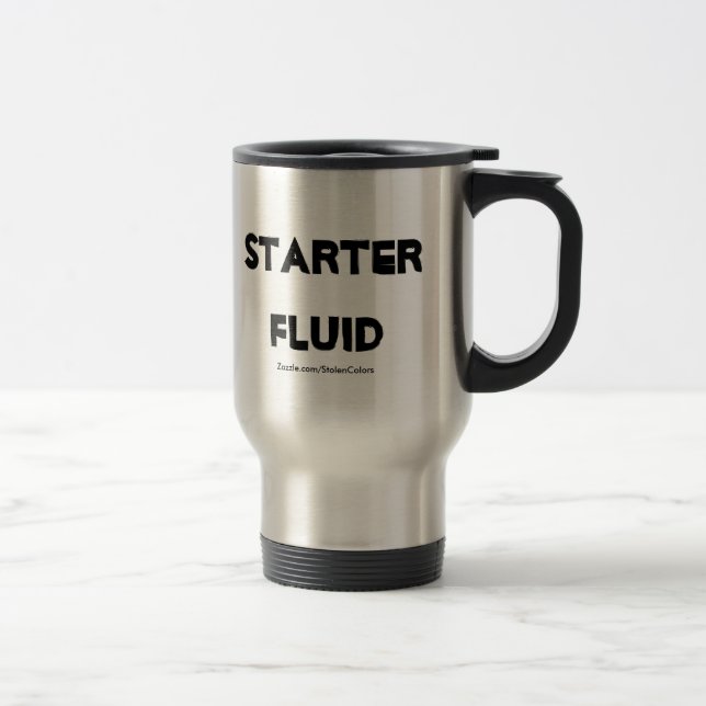 Starter Fluid Coffee Mug (Right)