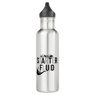 STARTER FLUID Fun Modern Trendy Typography Quote 710 Ml Water Bottle