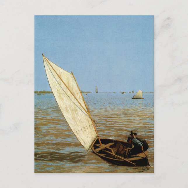 Starting Out After Rain Postcard (Front)