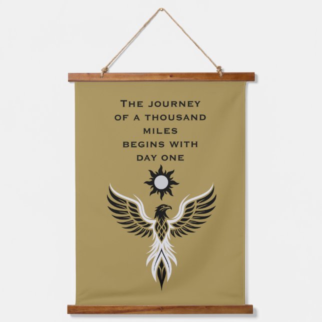 Starting Over Gift Hanging Tapestry (Front)
