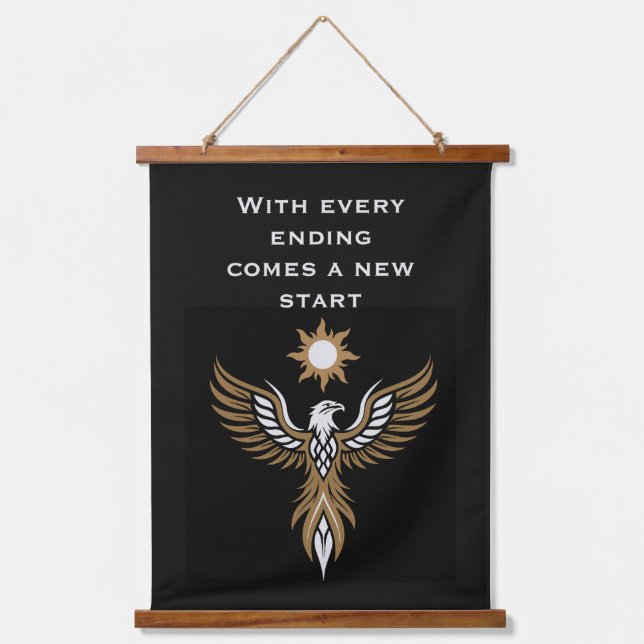 Starting Over Gift Hanging Tapestry (Front)