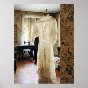 STARTING UNDER $20 - 19th Century Wedding Dress Poster