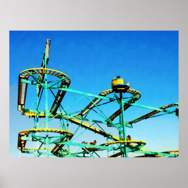 STARTING UNDER $20 - Roller Coaster Poster (Front)