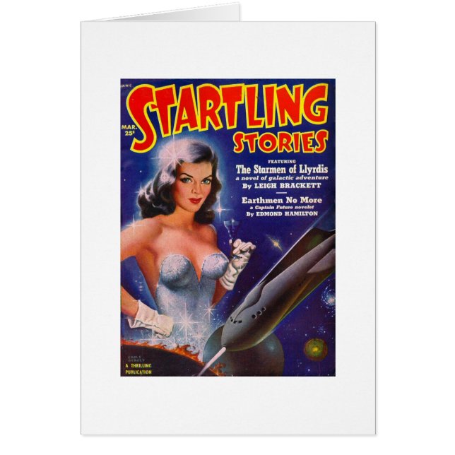 Startling Stories March - Vintage SciFi Comic (Front)