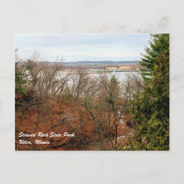 Starved Rock Postcard (Front)