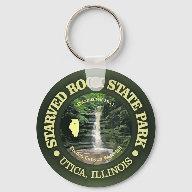 Starved Rock SP Key Ring (Front)