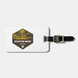 Starved Rock State Park Illinois Luggage Tag