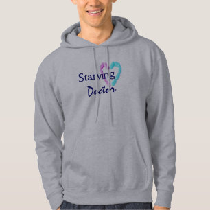 Starving Doctor In Grey Hoodie