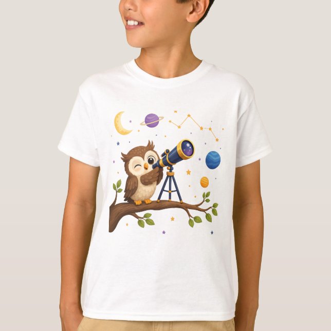 Starwatch Owl T-Shirt (Front)