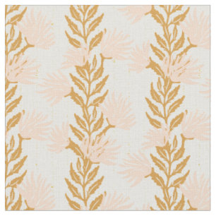 starwort vintage charm - earthy pink tan fabric