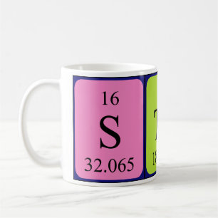 Stas periodic table name mug
