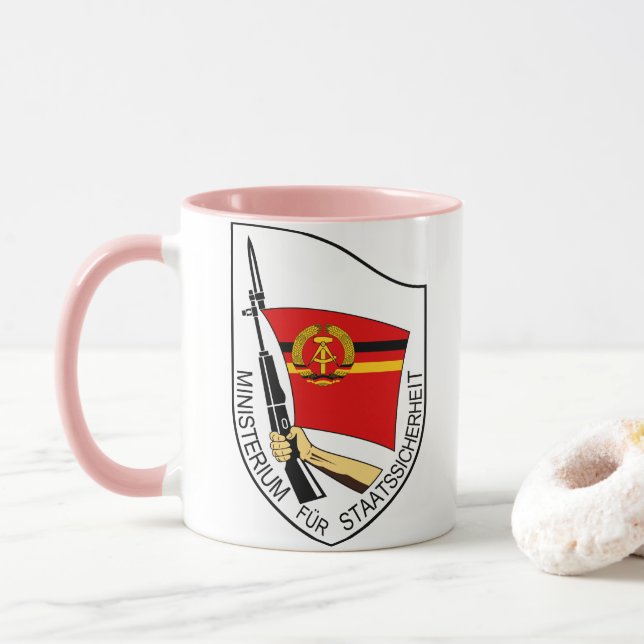 Stasi - DDR (Deutsche Demokratische Republik) Mug (With Donut)