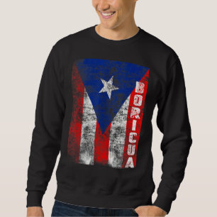 State 51 Puerto Rico Flag Statehood Boricua Pride  Sweatshirt