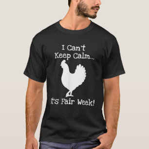 State and County Fair Show Chicken Livestock Showi T-Shirt