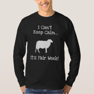State and County Fair - Show Sheep Livestock Anima T-Shirt