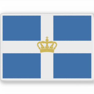 State and War flag of the Kingdom of Greece