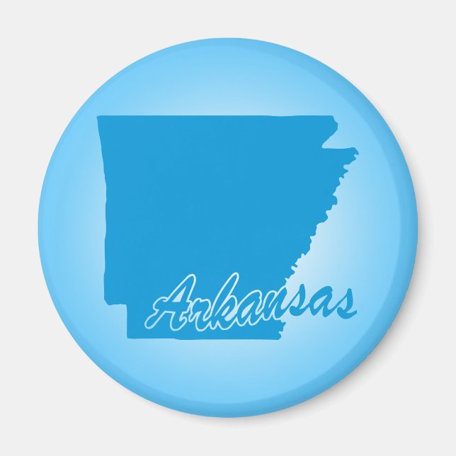 State Arkansas Magnet (Front)